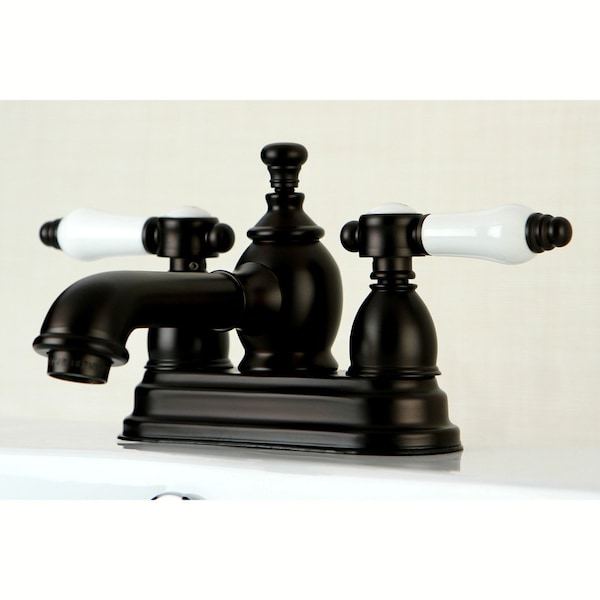 KS7005BPL 4 Centerset Bathroom Faucet, Oil Rubbed Bronze